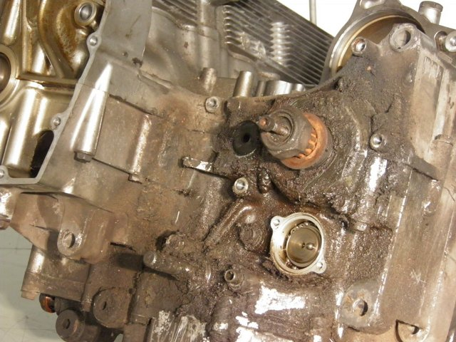 photo de BAS MOTEUR SUZUKI GSF N BANDIT 600 (1996 - 1999)