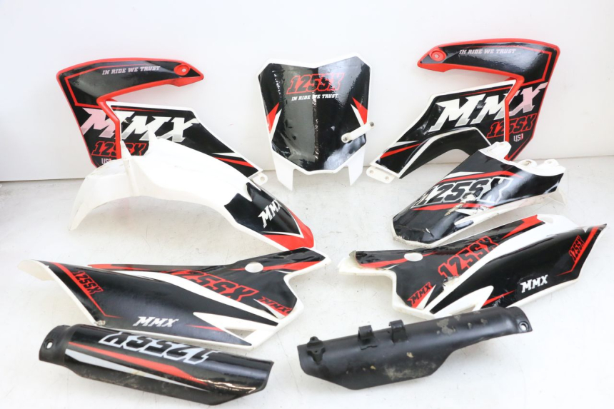 photo de CARROSSERIE CARENAGE COMPLET MINI MX SX 125