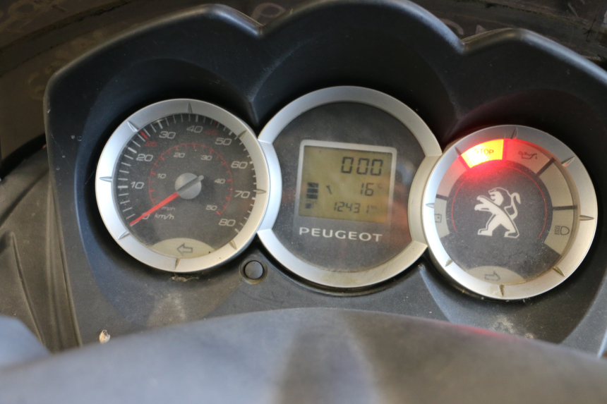 photo de COMPTEUR  PEUGEOT CITYSTAR 2T 50 (2018 - 2021) - Zoom état d’usage