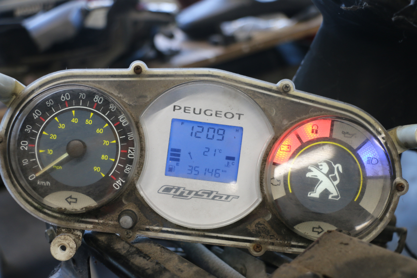 photo de COMPTEUR PEUGEOT CITYSTAR 125 (2011 - 2017) - Détail de la pièce