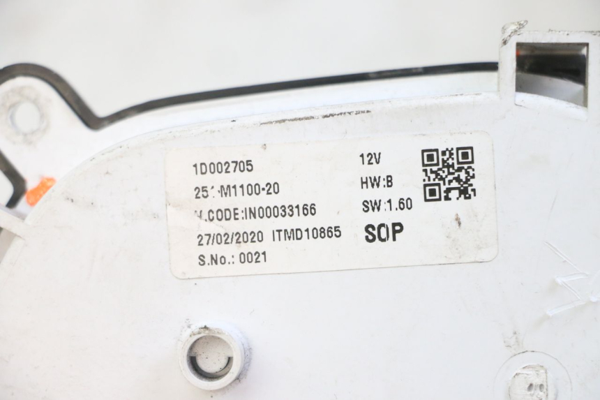 photo de COMPTEUR PIAGGIO NEW TYPHOON 50 (2018 - 2021)