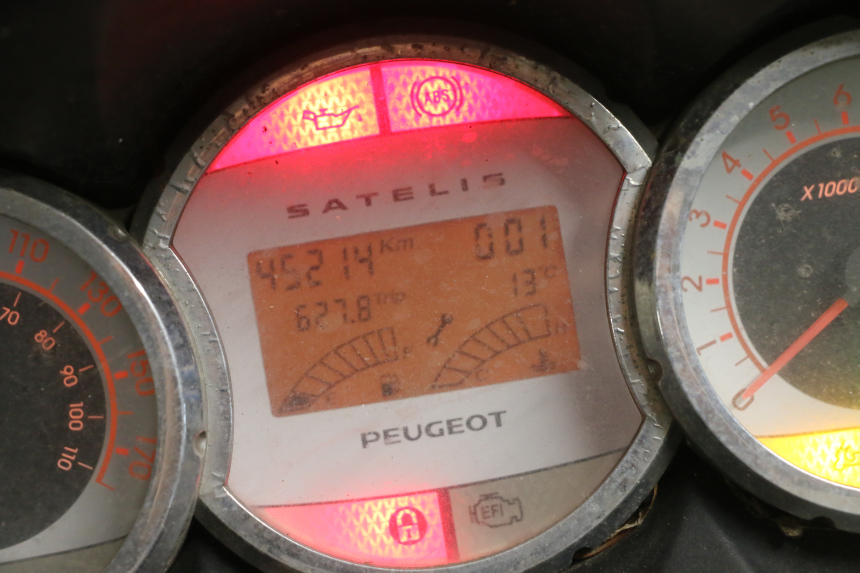 photo de COMPTEUR PEUGEOT SATELIS 125 (2006 - 2009)