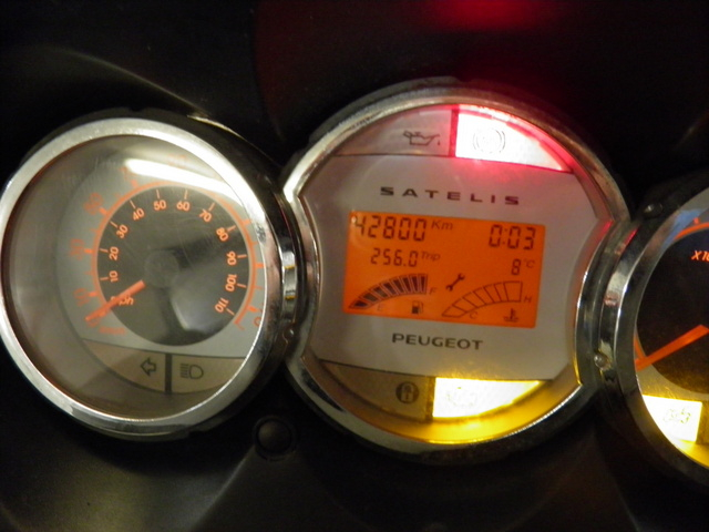 photo de COMPTEUR PEUGEOT SATELIS 125 (2006 - 2009)