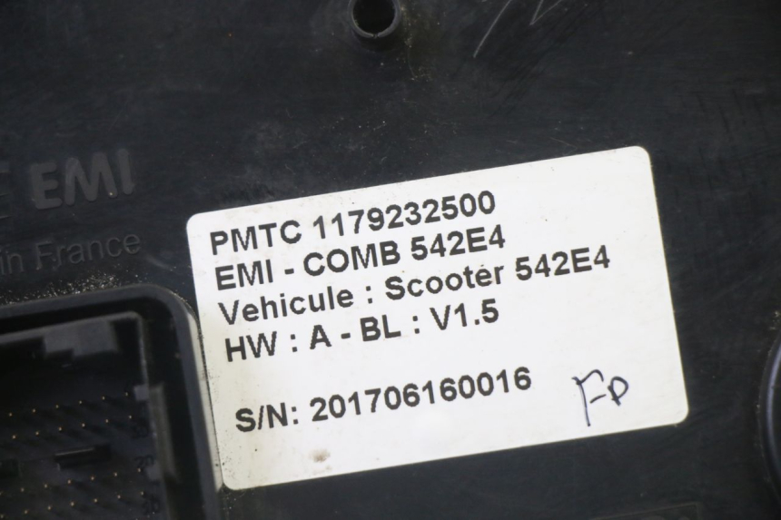 photo de COMPTEUR  PEUGEOT SATELIS 125 (2013 - 2018)