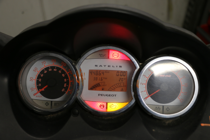 photo de COMPTEUR PEUGEOT SATELIS 125 (2006 - 2009)