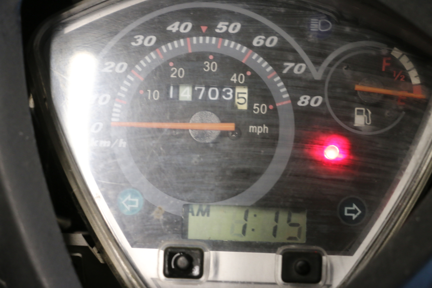 photo de COMPTEUR  KYMCO SUPER 8 2T 50 (2007 - 2013) - Détail de la pièce