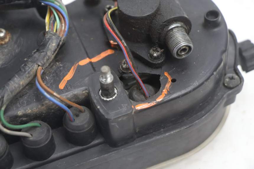photo de COMPTEUR KAWASAKI ZX-6R ZX6R 600 (1995 - 1997) - Marquages et références