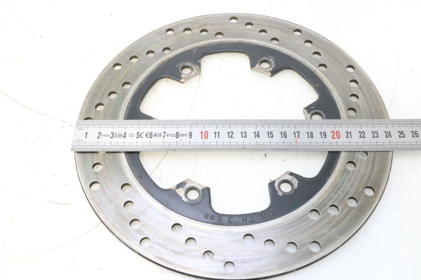 photo de DISQUE FREIN ARRIERE DUCATI SS IE DS CARENEE 1000 (2002 - 2006) - Zoom état d’usage