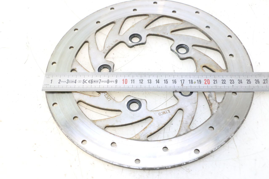 photo de DISQUE FREIN AVANT KYMCO AGILITY CITY 16P 125 (2015 - 2024) - Points de fixation