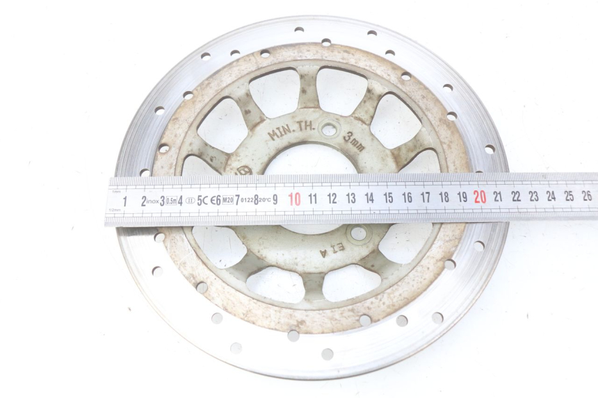 photo de DISQUE FREIN AVANT HAOTIAN HT125T-2 125