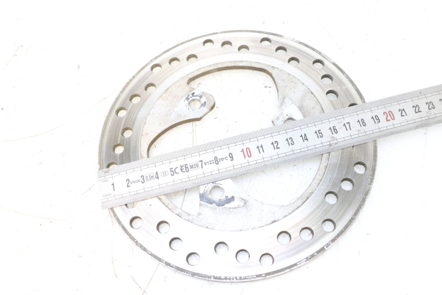 photo de DISQUE FREIN AVANT YAMAHA NEOS NEO'S 4T 50 (2008 - 2016) - Zoom état d’usage