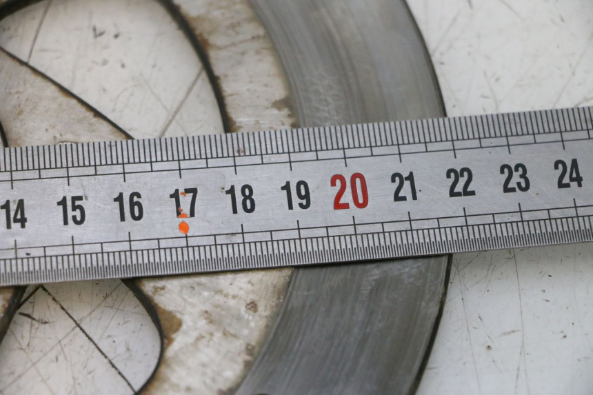 photo de DISQUE FREIN AVANT APRILIA SR MOTARD 50 (2012 - 2018) - Autre angle de vue