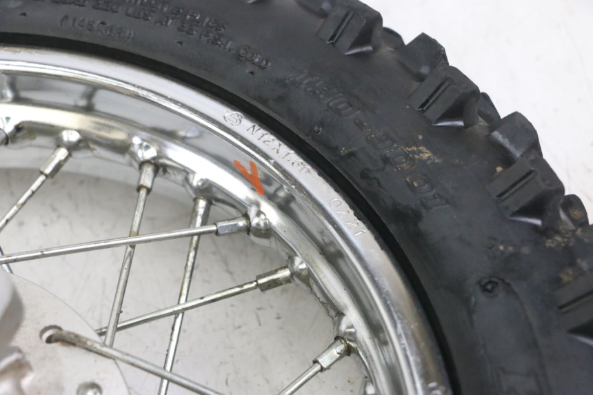 photo de JANTE ARRIÈRE ET PNEU HONDA CRF-F CRF F 110 (2019 - 2022)