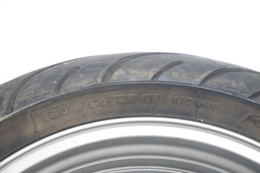 photo de JANTE ARRIÈRE ET PNEU KAWASAKI ER-6 ER6 N 650 (2005 - 2009) - Zoom composants