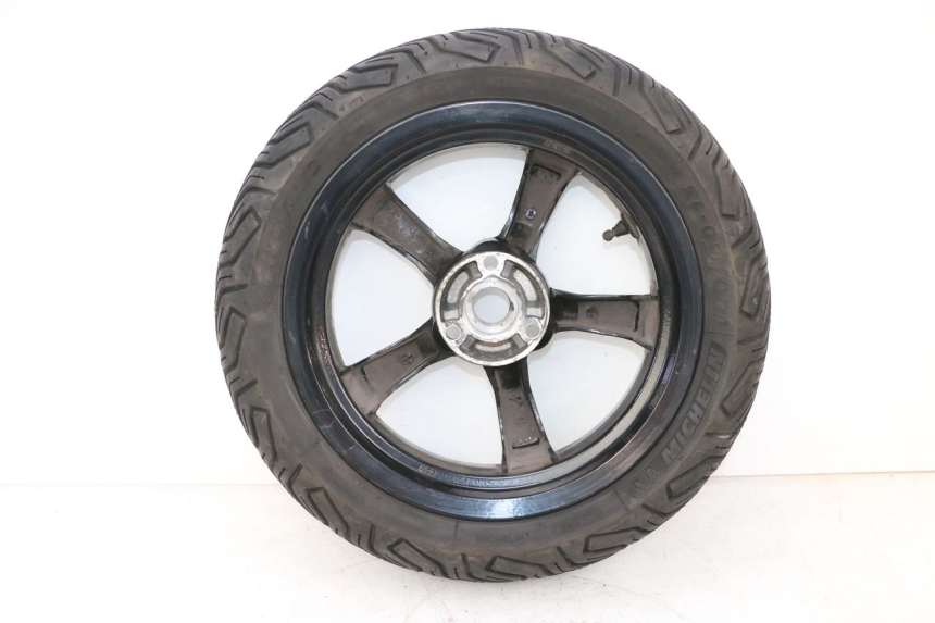 photo de JANTE ARRIÈRE ET PNEU PEUGEOT SATELIS 125 (2013 - 2018) - Pièce contrôlée