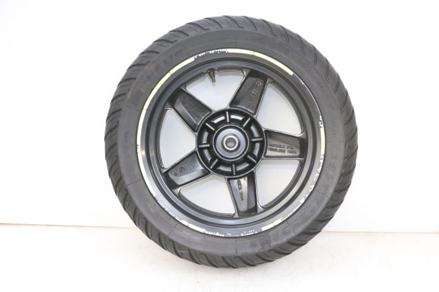 photo de JANTE ARRIÈRE ET PNEU YAMAHA XMAX X-MAX 125 (2006 - 2009) - Pièce contrôlée