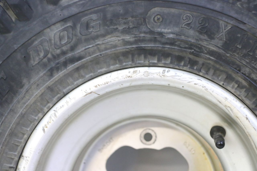 photo de JANTE ARRIÈRE ET PNEU YAMAHA YFM R RAPTOR 250 (2008 - 2014)