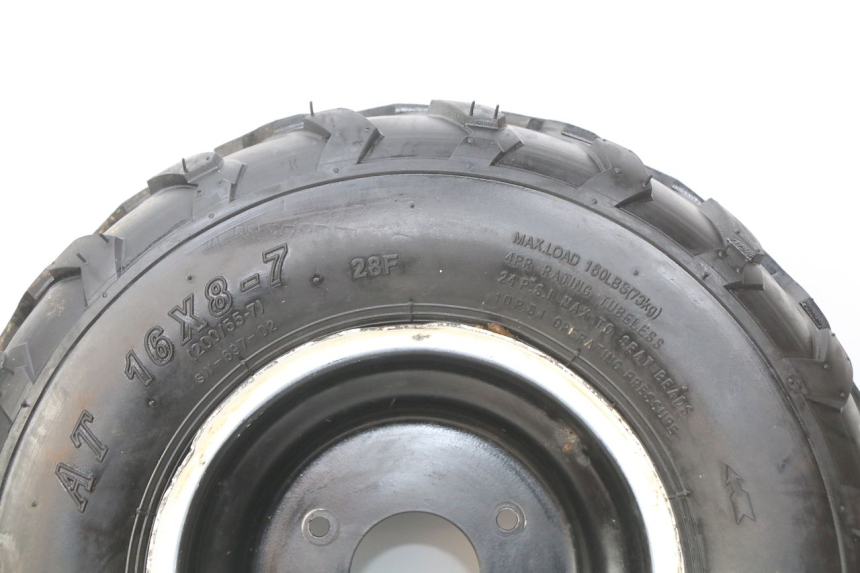 photo de JANTE ARRIERE CHINESE QUAD SPEEDY DELUXE 125