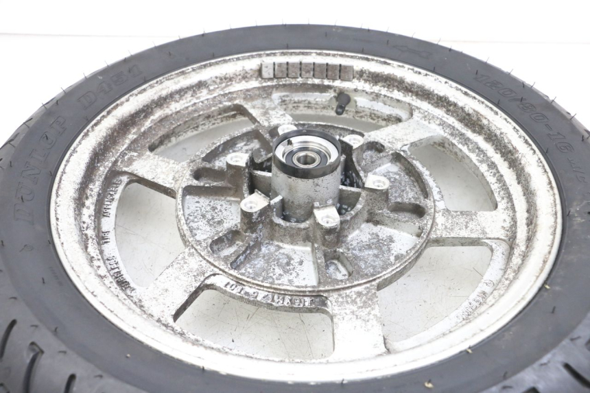 photo de Front wheel rim HYOSUNG GV AQUILA 125 (2000 - 2004) - Zoom état d’usage