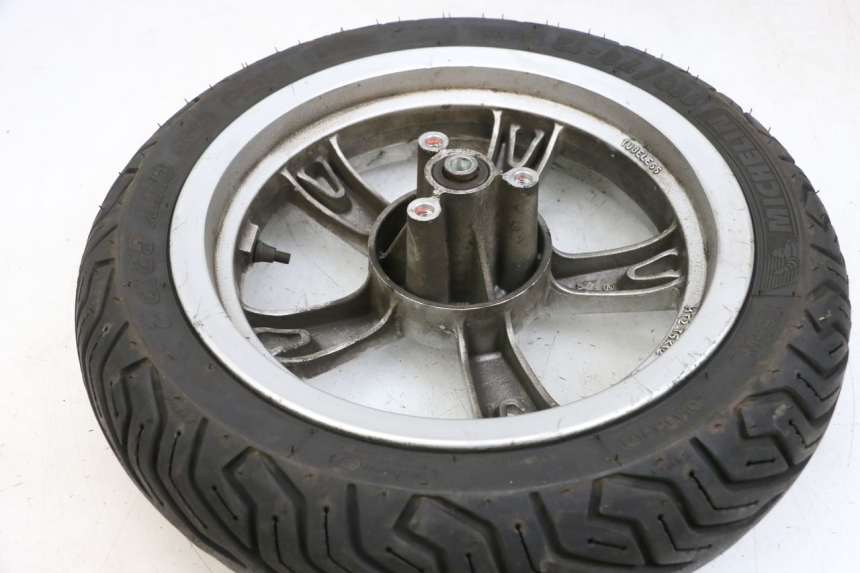 photo de JANTE AVANT ET PNEU PEUGEOT KISBEE 4T 50 (2010 - 2017)