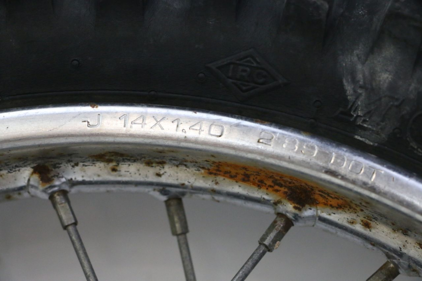 photo de JANTE AVANT ET PNEU YAMAHA PW 80 (1983 - 2014)
