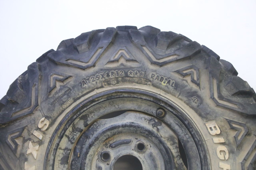 photo de JANTE AVANT ET PNEU YAMAHA YFM GRIZZLY 550 (2008 - 2015)