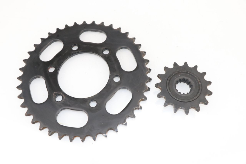photo de KIT CHAINE KAWASAKI ZX-6R ZX6R 600 (2000 - 2002)