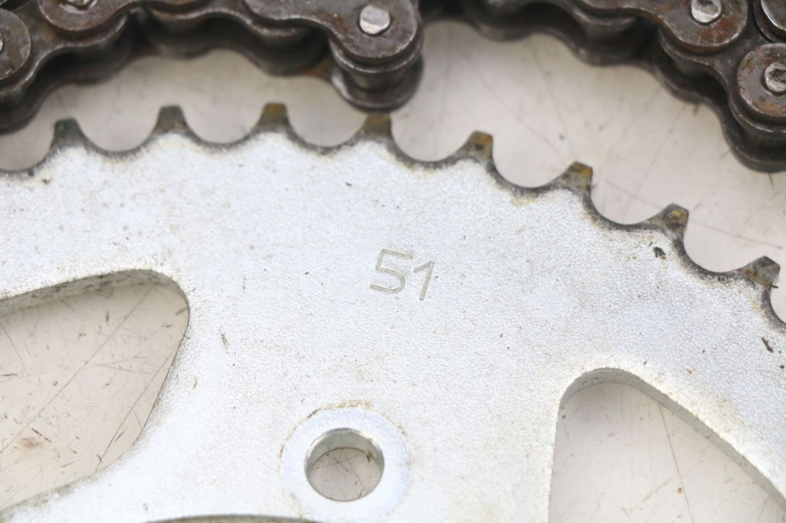 photo de KIT CHAINE KAWASAKI KX L 85 (2022 - 2024) - Autre angle de vue