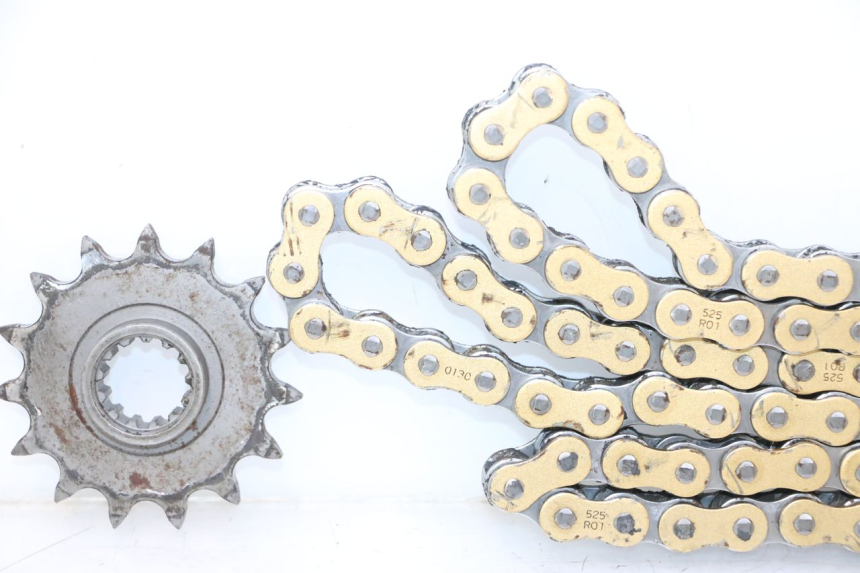 photo de KIT CHAINE KAWASAKI ZX-6R ZX6R 600 (2000 - 2002) - Vue produit
