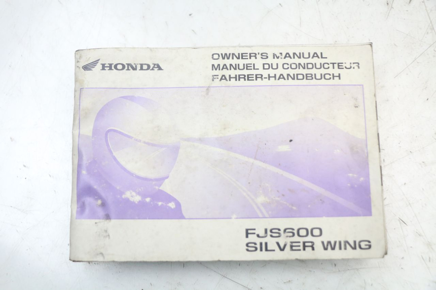 photo de MANUEL UTILISATEUR HONDA FJS SILVERWING SILVER WING 600 (2001 - 2010) - Vue principale