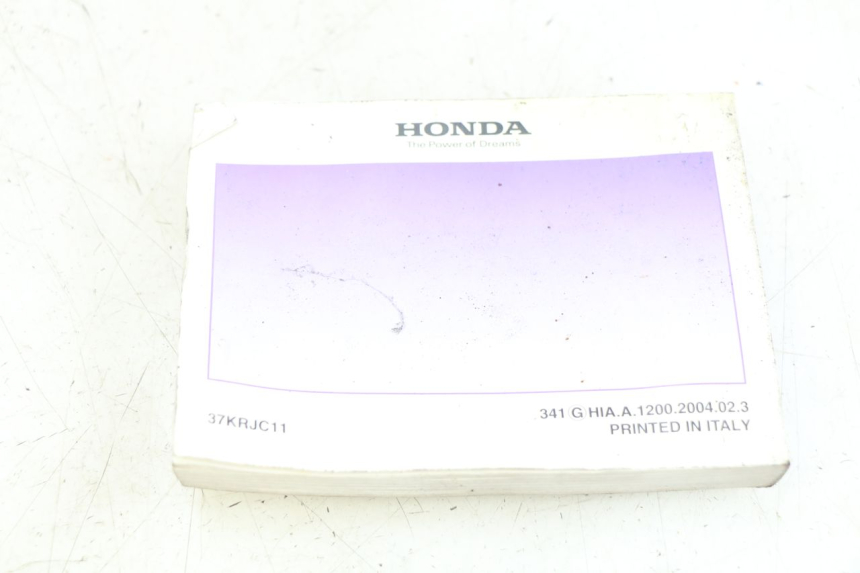 photo de MANUEL UTILISATEUR HONDA FES PANTHEON 125 (2003 - 2007)