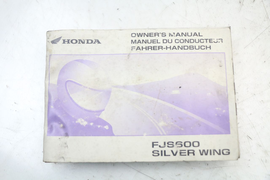 photo de MANUEL UTILISATEUR HONDA FJS SILVERWING SILVER WING 600 (2001 - 2010)