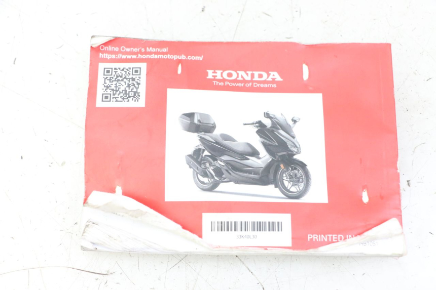 photo de MANUEL UTILISATEUR HONDA FORZA 125 (2021 - 2025)