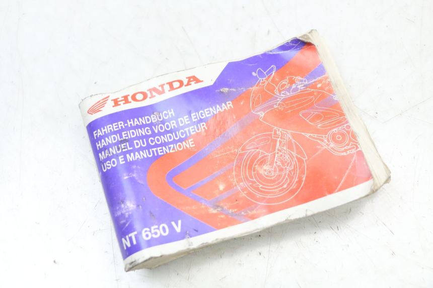 photo de MANUEL UTILISATEUR HONDA NTV DEAUVILLE 650 (1998 - 2001)