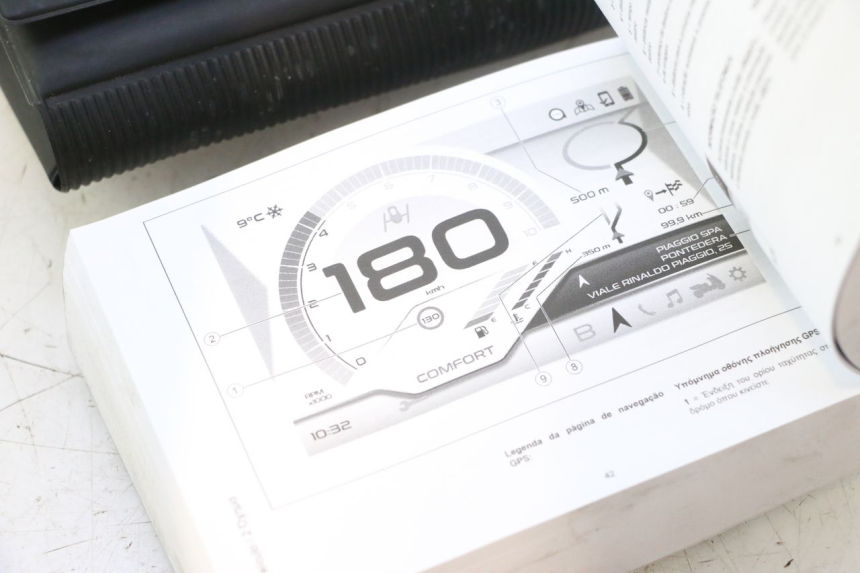 photo de MANUEL UTILISATEUR PIAGGIO MP3 HPE 530 (2022 - 2026) - Vue d’ensemble