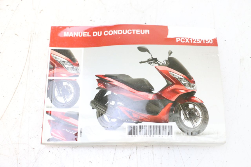 photo de MANUEL UTILISATEUR HONDA PCX (JF57/JF64) 125 (2014 - 2018) - Vue principale
