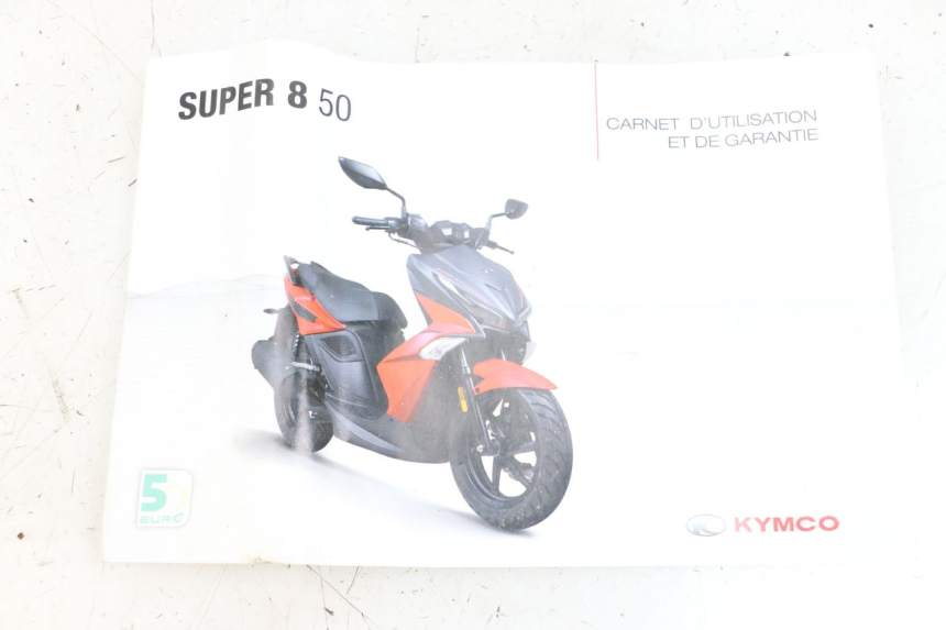 photo de MANUEL UTILISATEUR KYMCO SUPER 8 4T 50 (2021 - 2024)