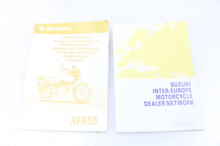 photo de MANUEL UTILISATEUR SUZUKI XF FREEWIND 650 (1997 - 2003)