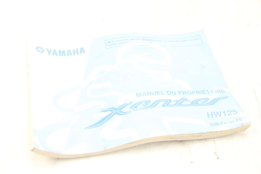 photo de MANUEL UTILISATEUR YAMAHA HW XENTER 125 (2011 - 2017)