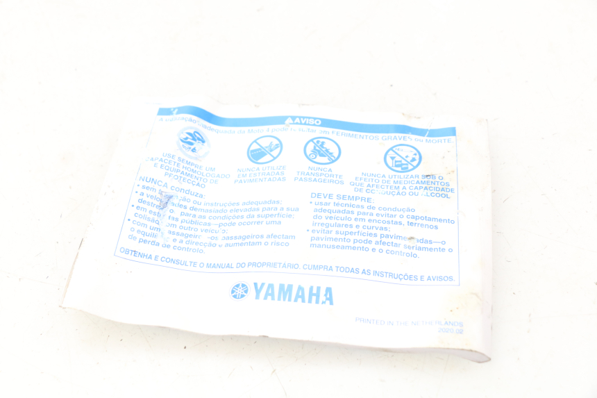 photo de MANUEL UTILISATEUR YAMAHA YFM R RAPTOR 90 (2017 - 2023)