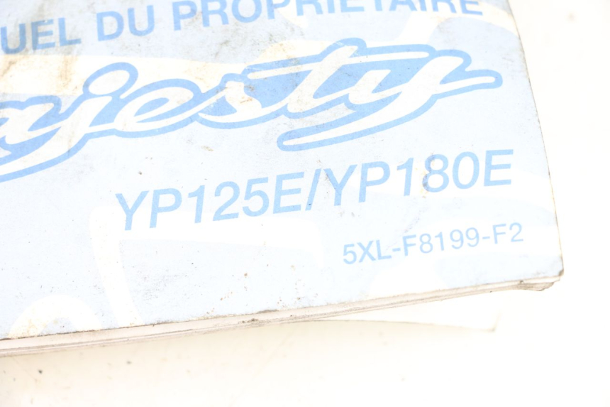 photo de MANUEL UTILISATEUR YAMAHA YP MAJESTY 125 (2002 - 2006) - Points de fixation