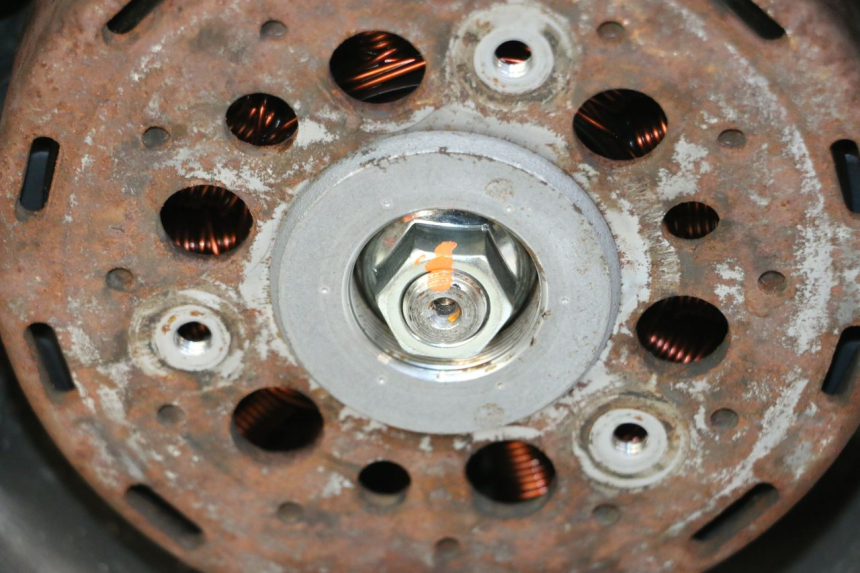 photo de MOTEUR HONDA FORZA 125 (2021 - 2025) - Marquages et références