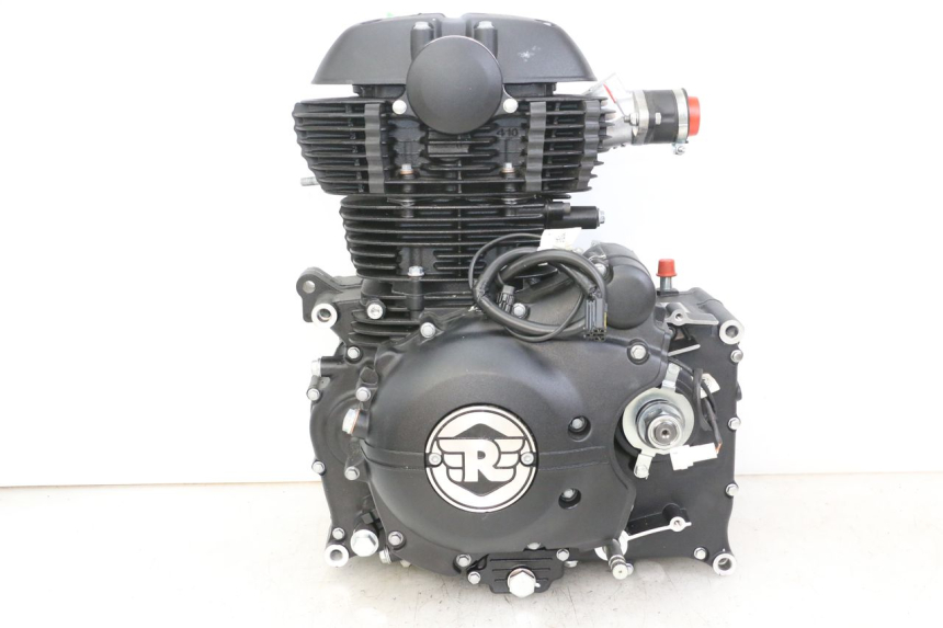 photo de MOTEUR ROYAL ENFIELD SCRAM 411 (2022 - 2024) - Angle alternatif
