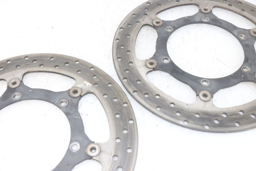 photo de PAIRE DISQUES FREIN AVANT YAMAHA FJR ABS 1300 (2006 - 2012) - Vue d’ensemble