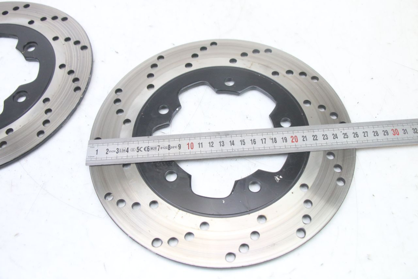 photo de PAIRE DISQUES FREIN AVANT KYMCO XCITING 500 (2007 - 2010)