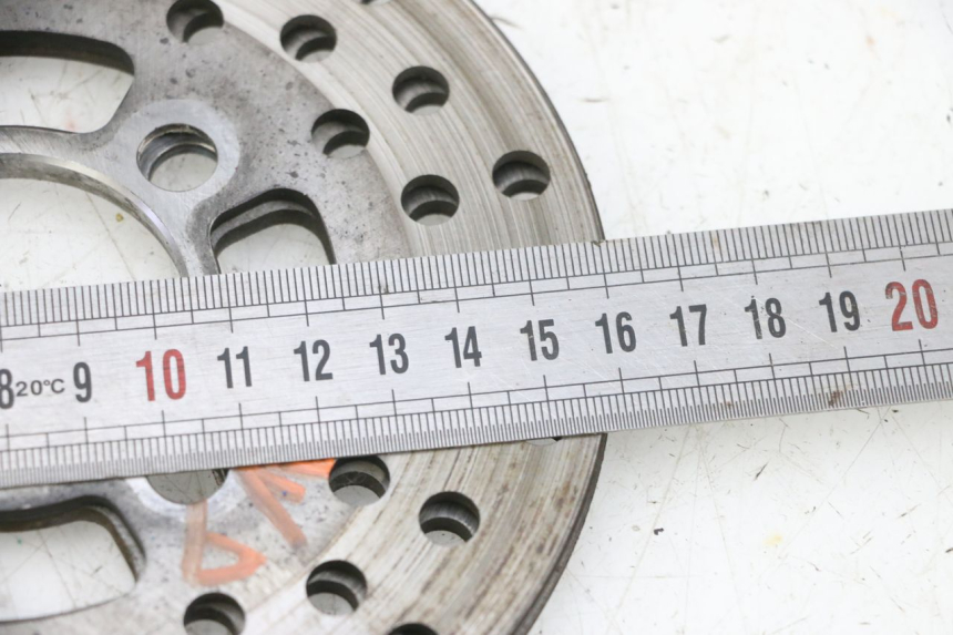 photo de PAIRE DISQUES FREIN AVANT YAMAHA YFM R RAPTOR 250 (2008 - 2014) - Détail de la pièce