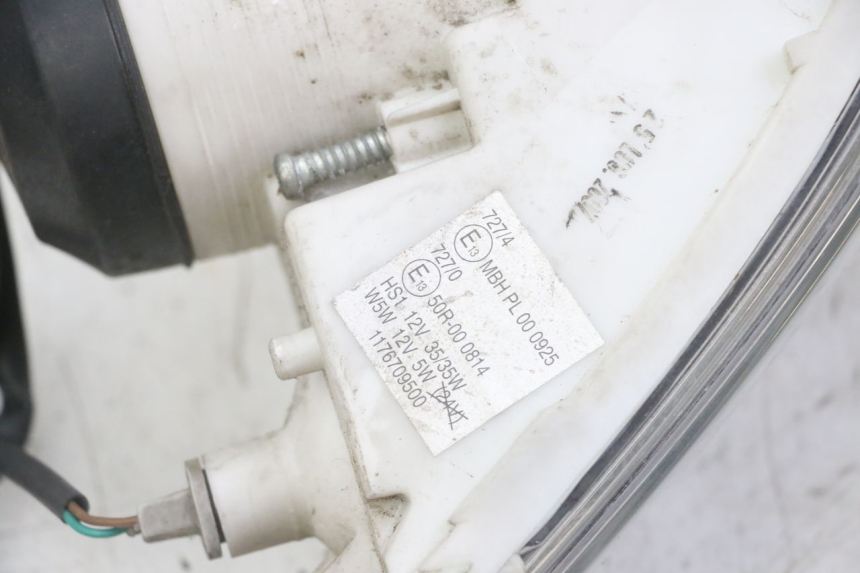 photo de PHARE AVANT GAUCHE PEUGEOT JET FORCE CARBU 50 (2003 - 2016)