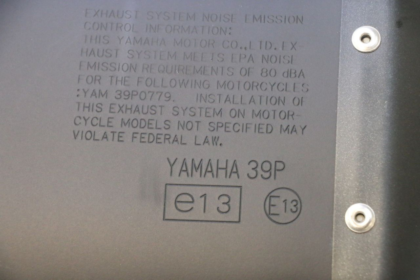 photo de POT ECHAPPEMENT YAMAHA FZ8 800 (2010 - 2016) - Détails caractéristiques