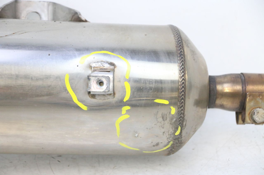photo de POT ECHAPPEMENT PEUGEOT SATELIS 125 (2013 - 2018) - Inspection visuelle