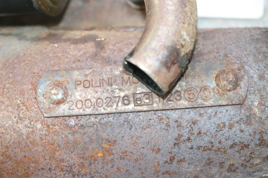 photo de POT ECHAPPEMENT PEUGEOT STREETZONE NAKED 2T 50 (2014 - 2018) - Focus structure